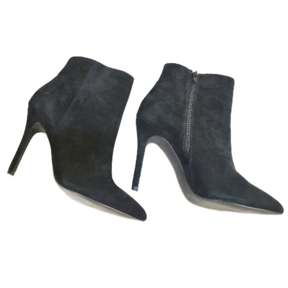 Charles David Delicious Black Suede Stiletto Bootie, Size 8.5 - Picture 7 of 13